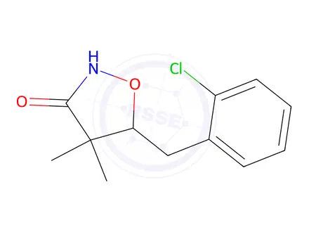 Chemical structure of 5-(2-Chlorobenzyl)-4,4-dimethylisoxazolidin-3-one