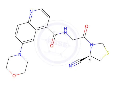 Chemical structure of AZD 2389