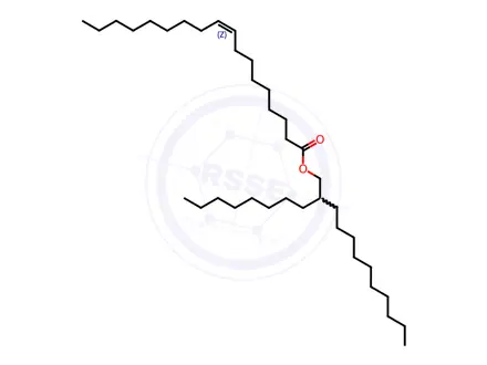 Chemical structure of 2-Octyldodecyl Oleate