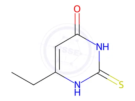 Chemical structure of Propylthiouracil Impurity 1