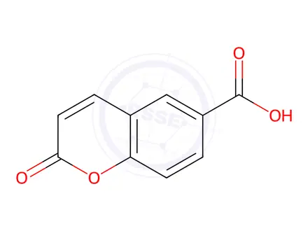 Chemical structure of 2-Oxo-2H-chromene-6-carboxylic Acid