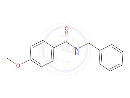 Chemical structure of N-Benzyl-4-methoxybenzamide