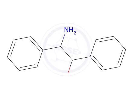 Chemical structure of DL-Erythro-2-amino-1,2-diphenylethanol