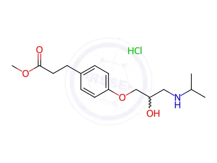 Chemical structure of Esmolol hydrochloride
