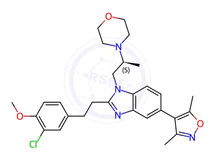 Chemical structure of SGC-CBP30