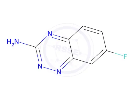 Chemical structure of 7-Fluorobenzo[e][1,2,4]triazin-3-amine