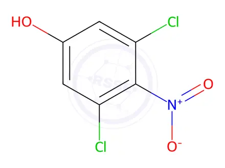 Chemical structure of 3,5-Dichloro-4-nitrophenol