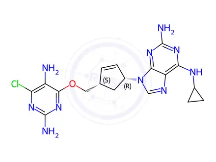 Chemical structure of Abacavir EP Impurity B
