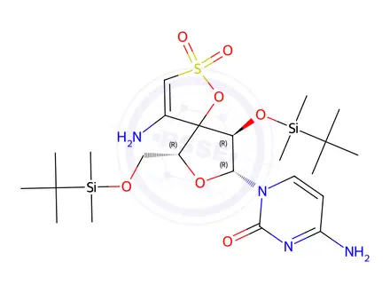 Chemical structure of TSAO-C