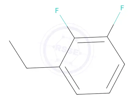 Chemical structure of 1-Ethyl-2,3-difluorobenzene