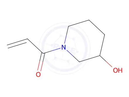 Chemical structure of 1-(3-Hydroxypiperidin-1-yl)prop-2-en-1-one