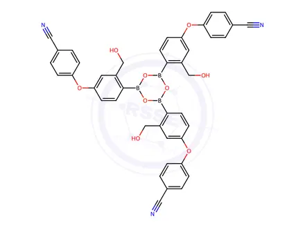Chemical structure of Crisaborole Impurity 222