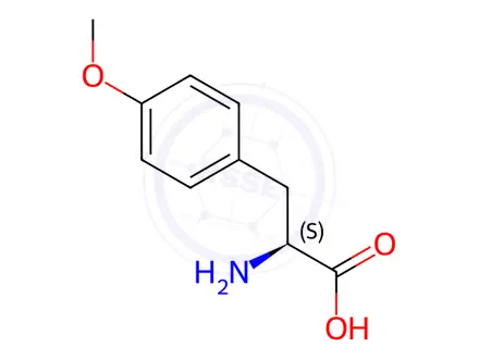 Chemical structure of 4-Methoxy-L-Phenylalanine
