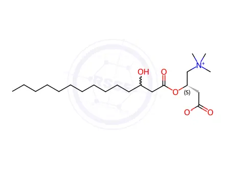 Chemical structure of 3-Hydromyristoyl Carnitine Inner Salt
