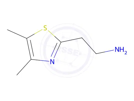 Chemical structure of 2-(dimethyl-1,3-thiazol-2-yl)ethan-1-amine