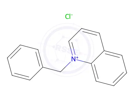 Chemical structure of 1-Benzylquinolin-1-ium chloride