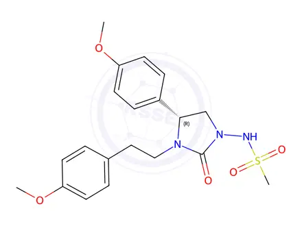 Chemical structure of KVI-020