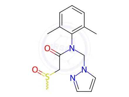 Chemical structure of Metazachlor Impurity 1