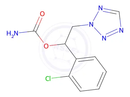 Chemical structure of Cenobamate Racemic Mixture