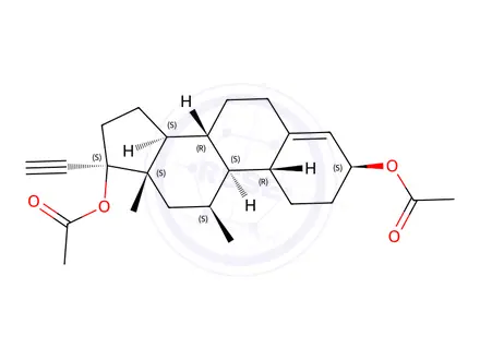 Chemical structure of Methynodiol