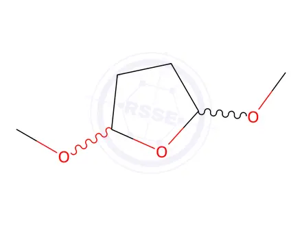 Chemical structure of 2,5-Dimethoxytetrahydrofuran