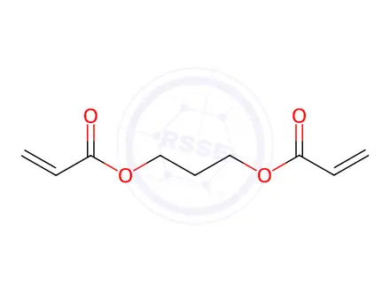 Chemical structure of Propane-1,3-diyl diacrylate