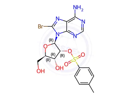 Chemical structure of Adenosine Impurity 51