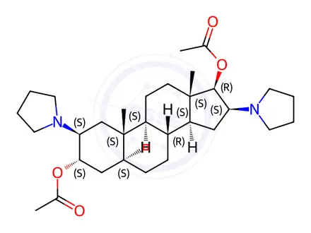Chemical structure of Rocuronium Bromide Impurity 142
