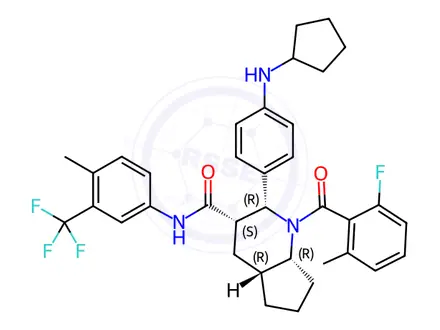 Chemical structure of Avacopan Impurity 14