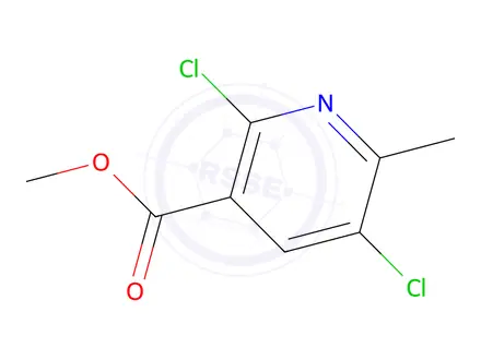 Chemical structure of Methyl 2,5-dichloro-6-methylnicotinate