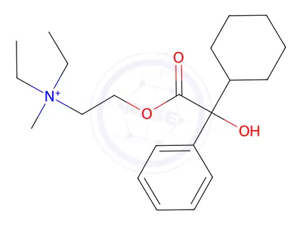 Chemical structure of Oxyphenonium