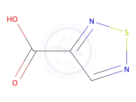 Chemical structure of 1,2,5-Thiadiazole-3-carboxylic Acid