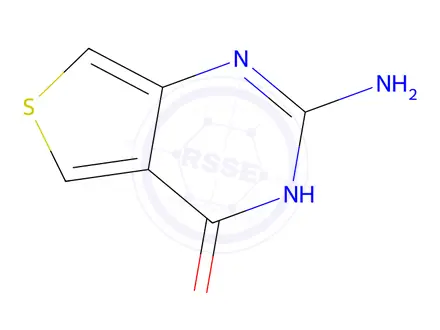 Chemical structure of 2-Aminothieno[3,4-d]pyrimidin-4(3H)-one