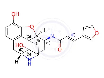 Chemical structure of Nalfurafine Impurity 61