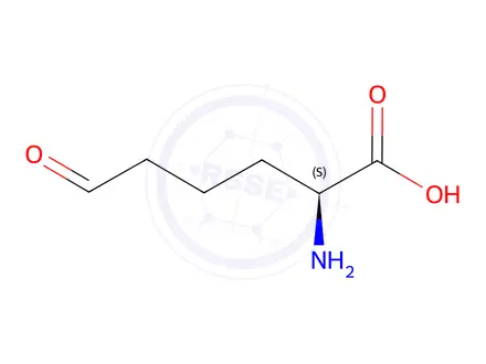 Chemical structure of Allysine