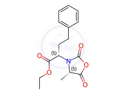 Chemical structure of Enalapril Impurity 5