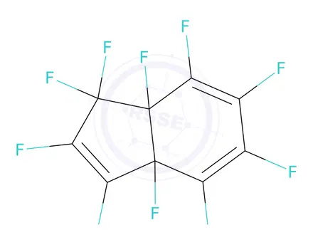 Chemical structure of Decafluoro-3a,7a-dihydro-1H-indene