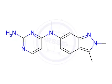 Chemical structure of Pazopanib Impurity 17
