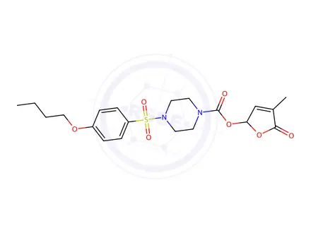 Chemical structure of Sphynolactone-7