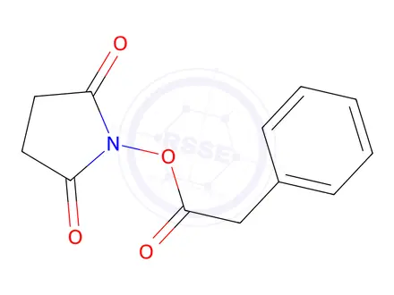 Chemical structure of PHENYL-ACETIC ACID 2,5-DIOXO-PYRROLIDIN-1-YL ESTER