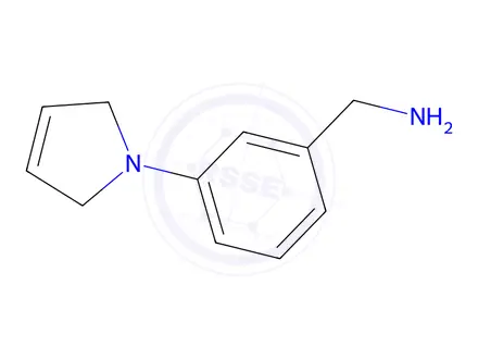 Chemical structure of [3-(2,5-dihydro-1H-pyrrol-1-yl)phenyl]methanamine