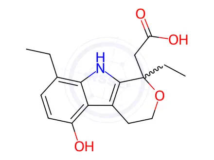 Chemical structure of 5-Hydroxy Etodolac