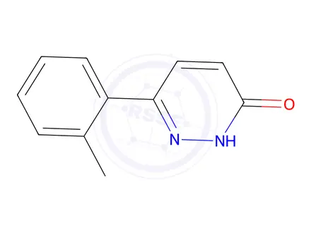 Chemical structure of 6-(2-Methylphenyl)-3(2H)-pyridazinone