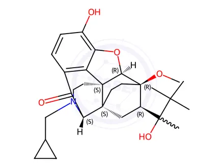Chemical structure of 10-oxo Buprenorphine