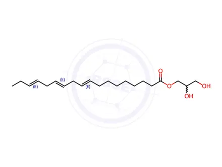 Chemical structure of monolinolenin