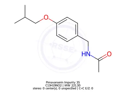 Chemical structure of Pimavanserin Impurity 76