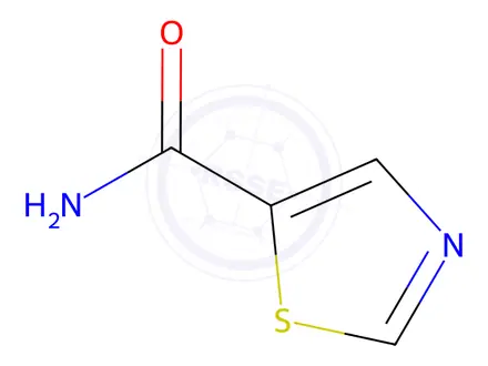 Chemical structure of 5-Thiazolecarboxamide