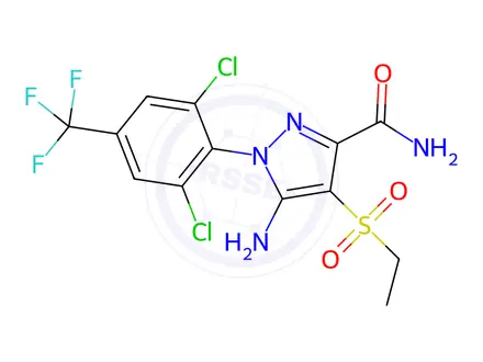 Chemical structure of Ethiprole Impurity 3