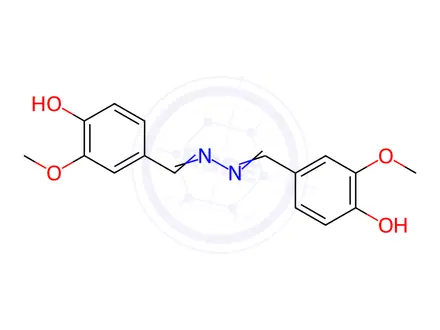 Chemical structure of Vanillin Impurity 10