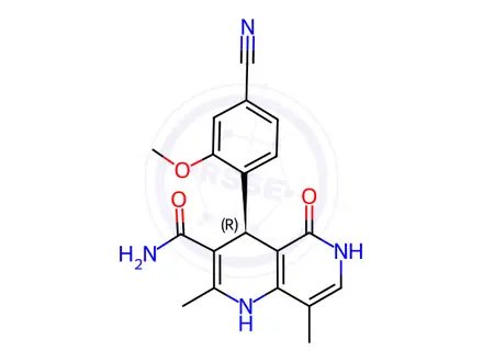 Chemical structure of Finerenone Impurity 417